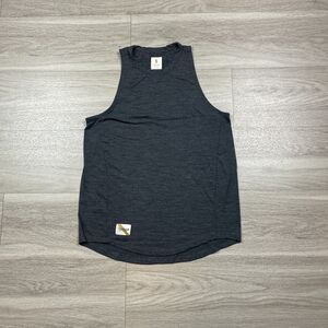 Tracksmith Tank Top Womens Small Gray Running Runners Lightweight Active